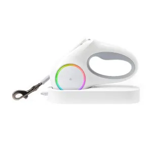 Xiaomi PETKIT Go Shine Pet Leash Dog With 2 Streamer Rings Headlamp Spotlight Magnetic Contact Charging LED Night Light