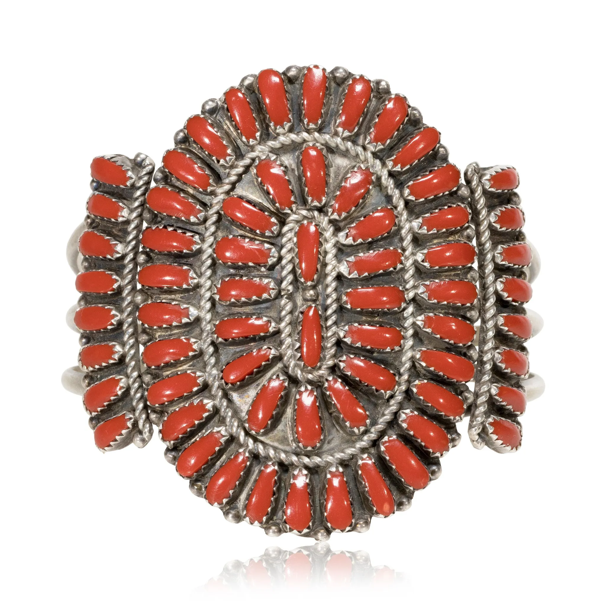 Zuni Coral Bracelet