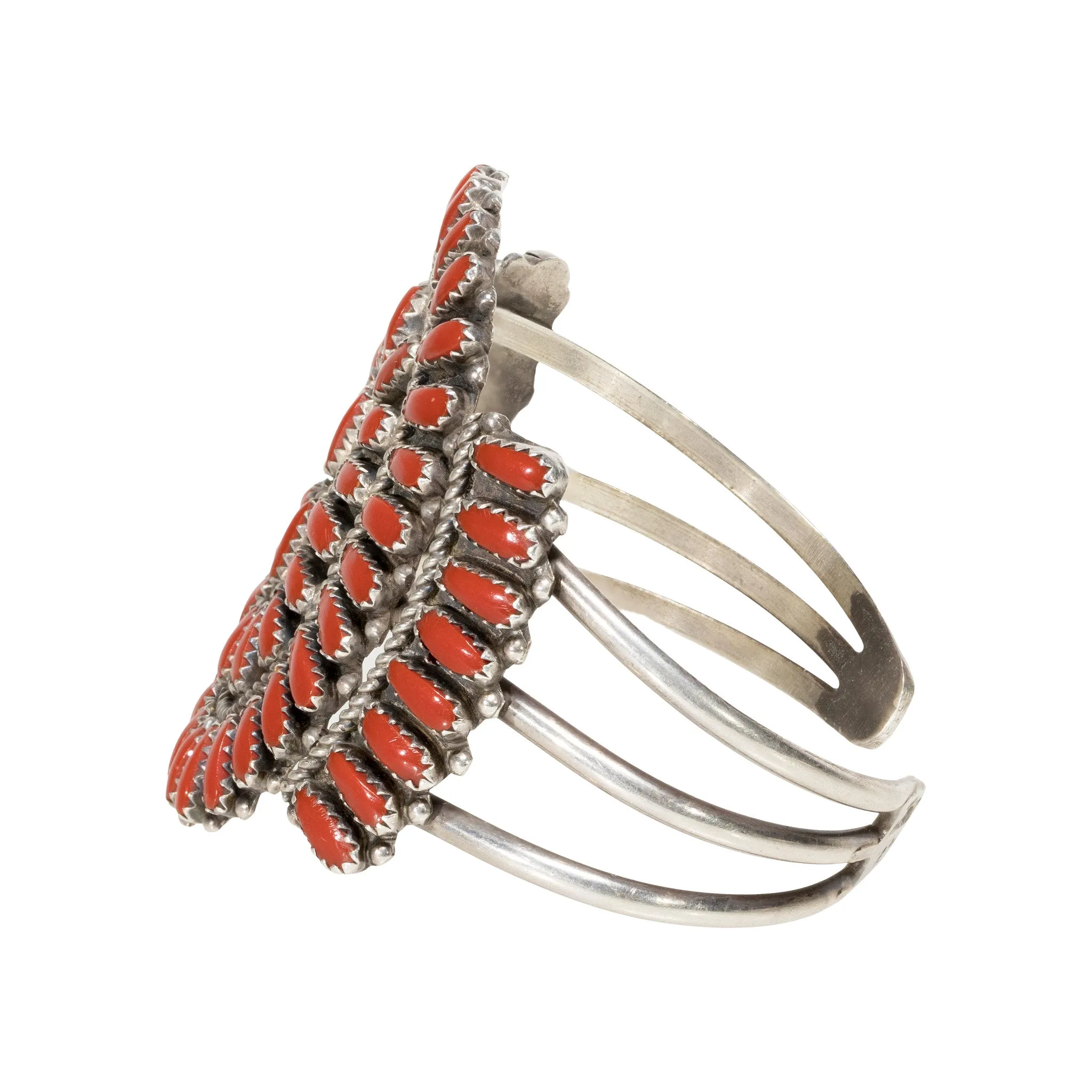 Zuni Coral Bracelet